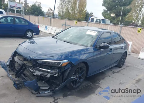 2025 Honda Civic Sport from USA, damaged, VIN 2HGFE2F5XSH582425